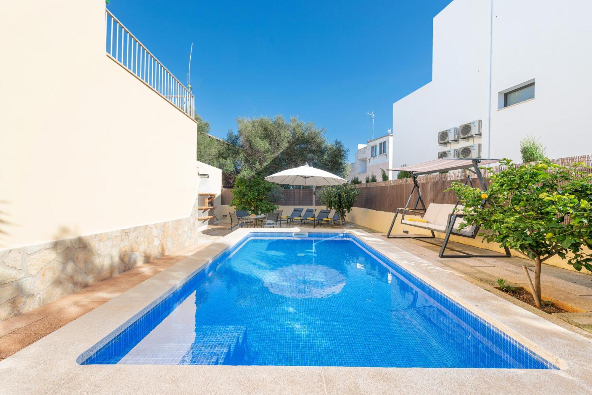 Tradicional Villa Calamar 7 Portocolom  Exterior photo
